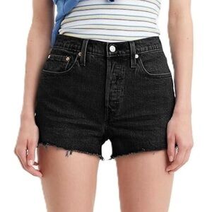 LEVIS | Denim Shorts | Black | size: 31